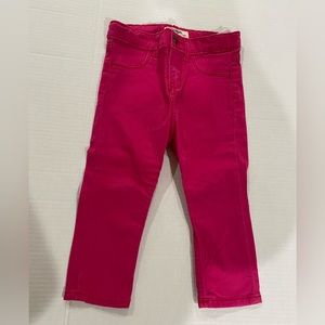 Oshkosh bgosh pink/magenta adjustable waist pants size 24m